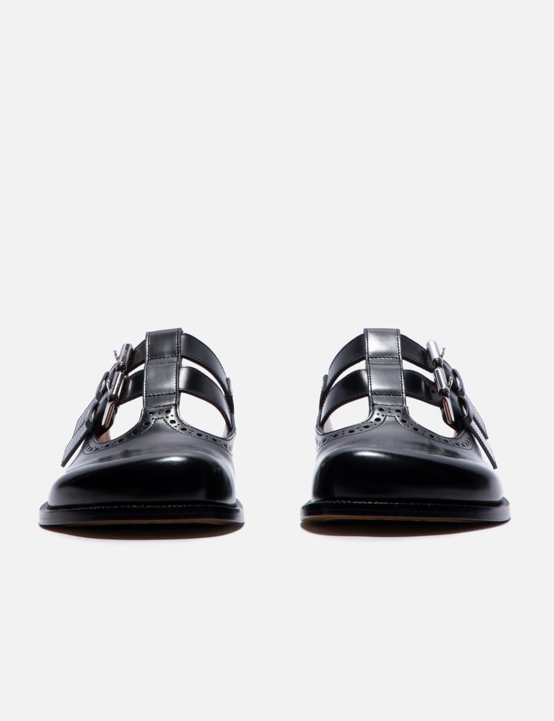 SS24 ロエベ ワックス カーフスキン Campo Mary Jane サボ Women's Campo Mary Jane mules | LOEWE | 24S