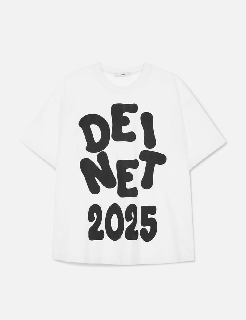 DEINET - YEONJUN GGUM X DEINET Cropped Fit Short Sleeve T-shirt | HBX