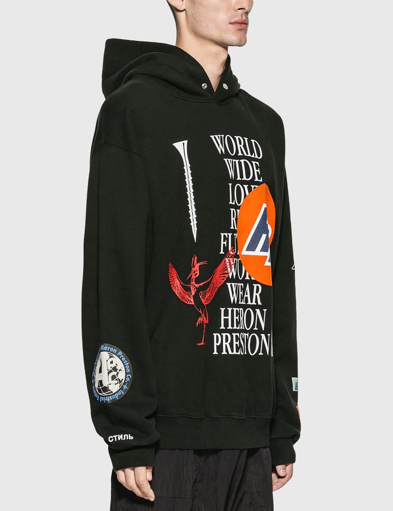 HERON PRESTON® - Collage Hoodie | HBX - Globally Curated Fashion