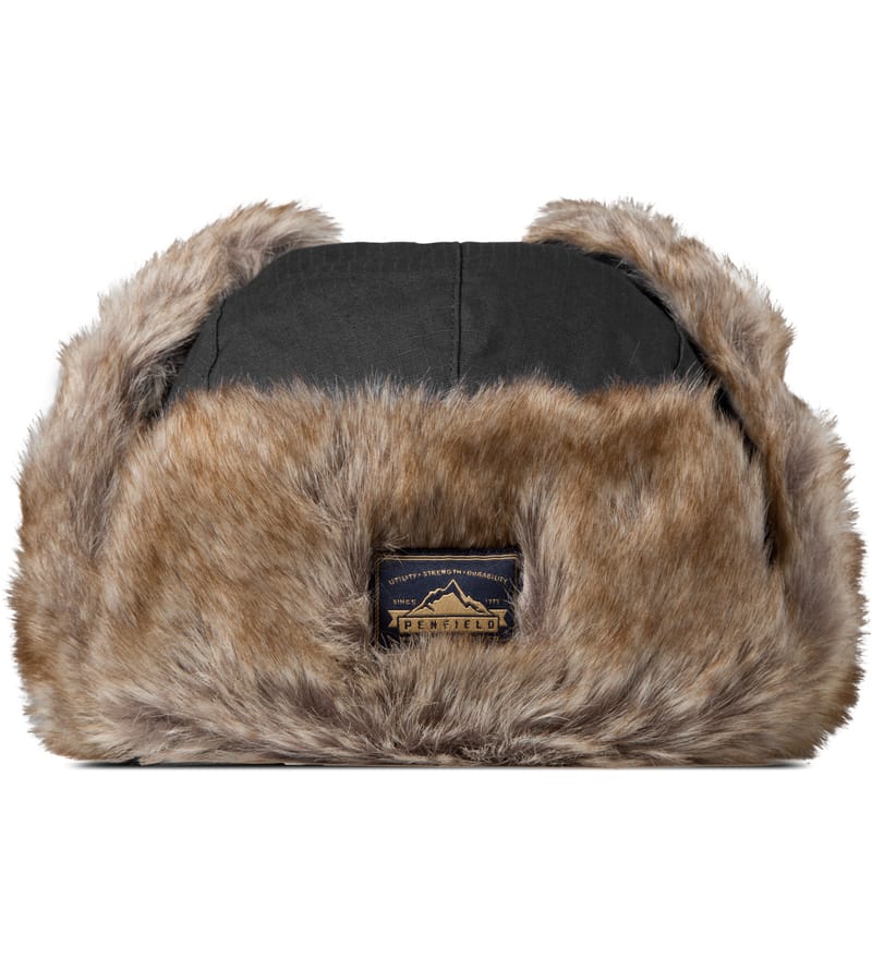 Penfield - Black Providence Trapper Hats | HBX - Globally Curated