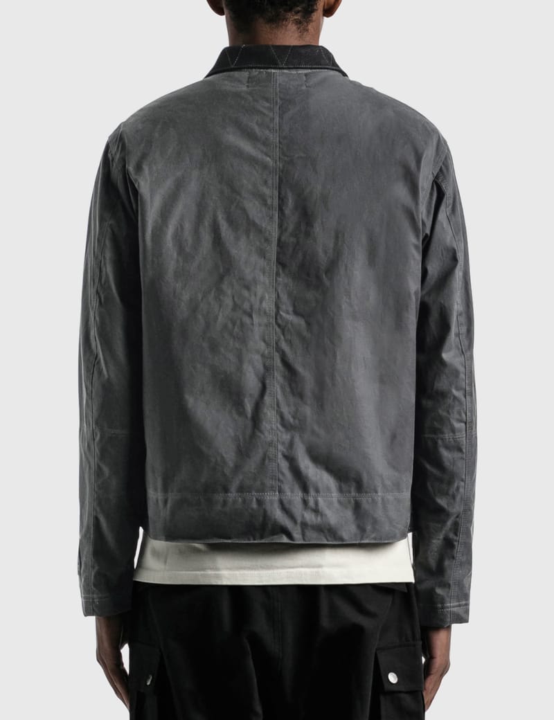 Reese Cooper - Waxed Cotton Biker Jacket | HBX - Globally Curated