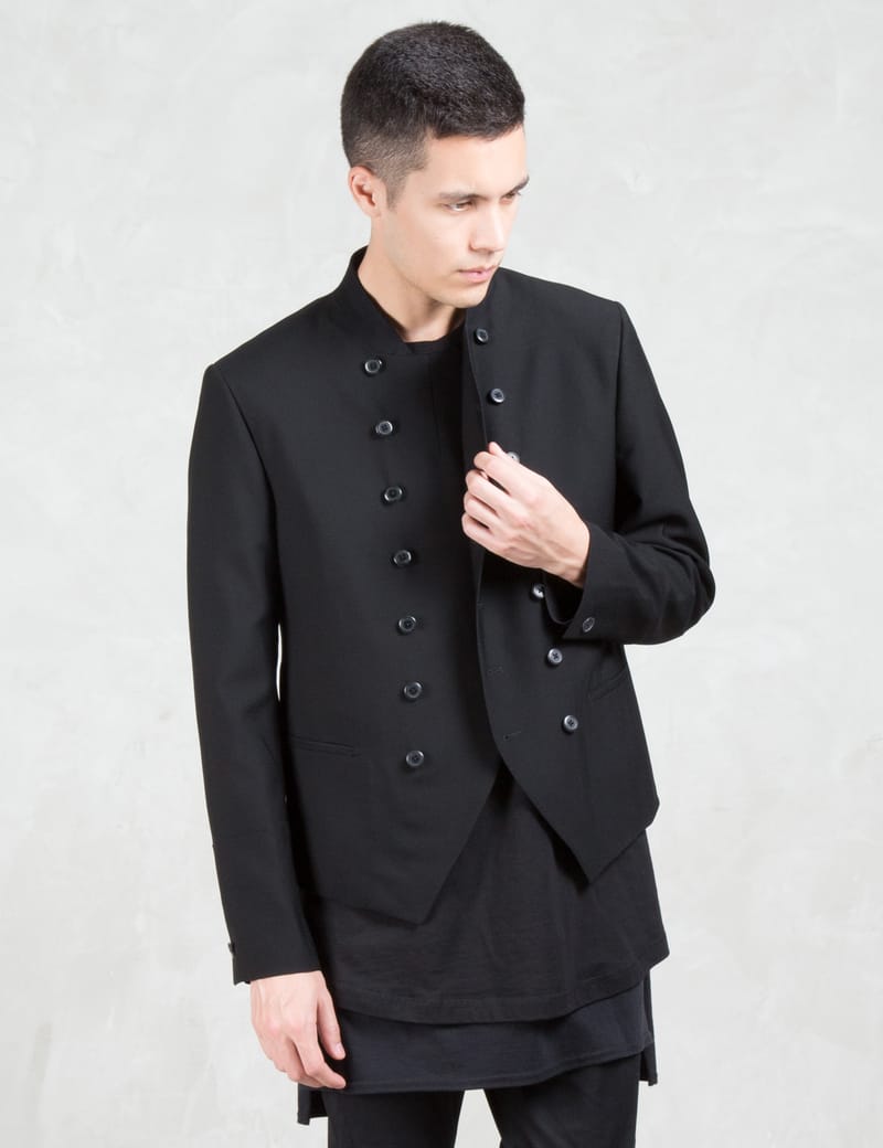 LAD MUSICIAN - Wool Gabardine Napoleon Jacket | HBX