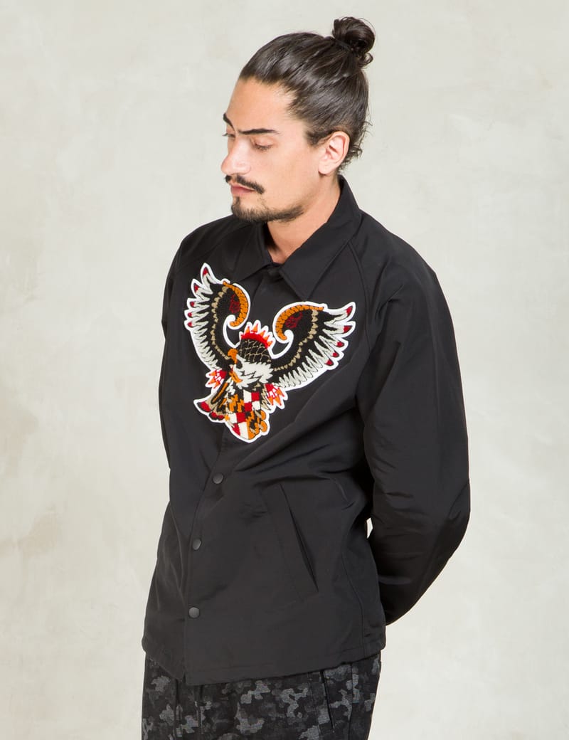Facetasm - Black Eagle Coach Jacket | HBX