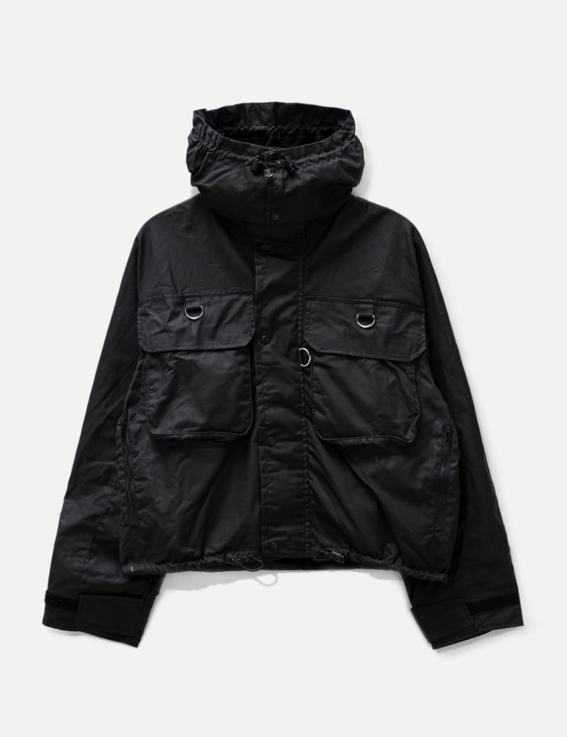 Richardson - Waxed Cotton Cropped Parka | HBX - Globally Curated 