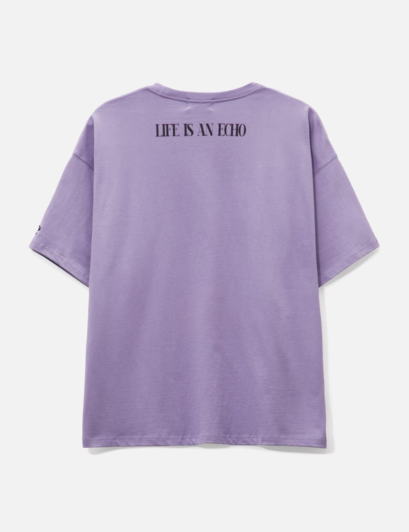 ★GRAILZ★ LIFE IS AN ECHO TSHIRTS PURPLE GRAILZ - Life Is An Echo T-shirt | HBX - Globally Curated