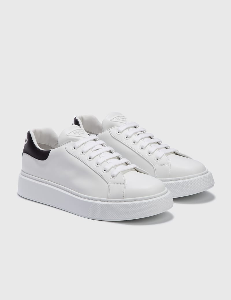 Prada macro 2024 leather sneakers