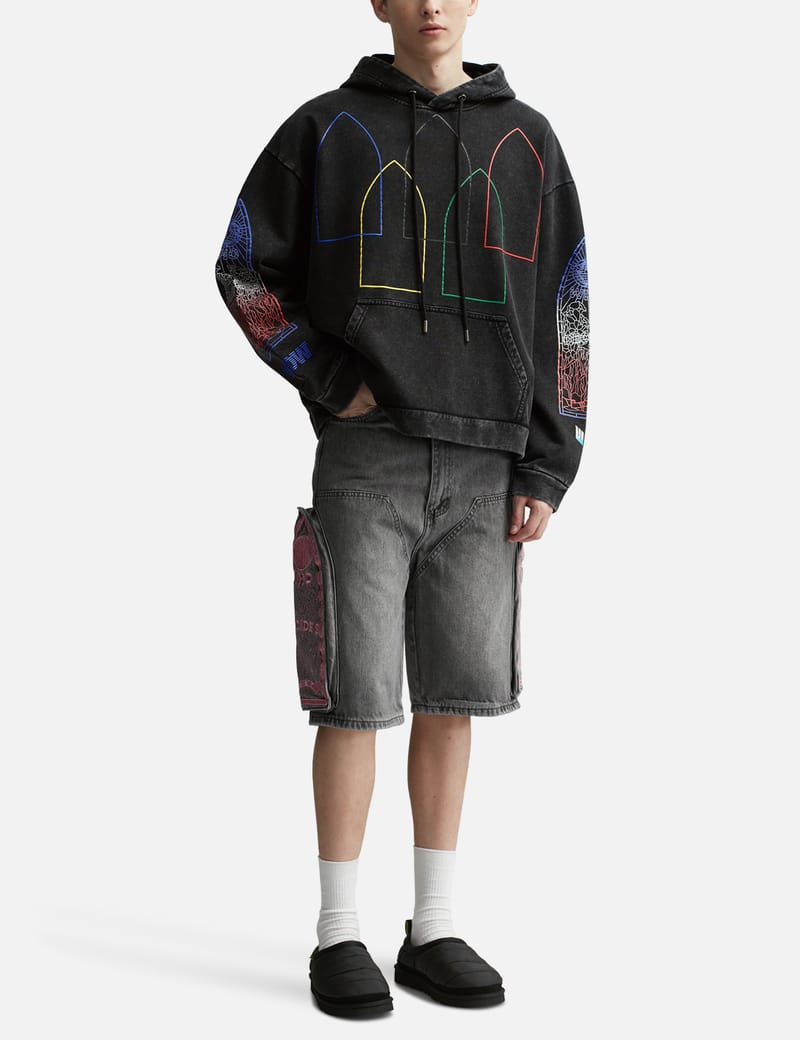 Who Decides War - Intertwined Windows Hooded Sweatshirt Who Decides War - Intertwined Windows Hooded Sweatshirt