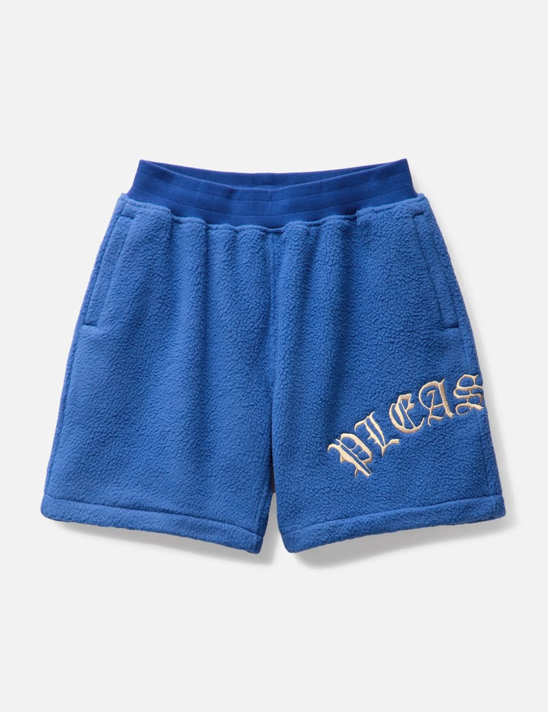 Pleasures - Mars Sherpa Shorts | HBX - Globally Curated Fashion