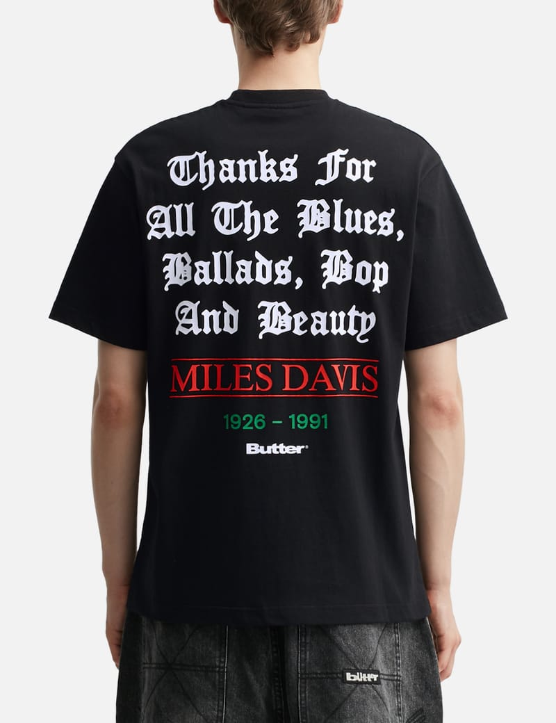 Butter Goods - Butter Goods x Miles Davis ThanksT-shirt