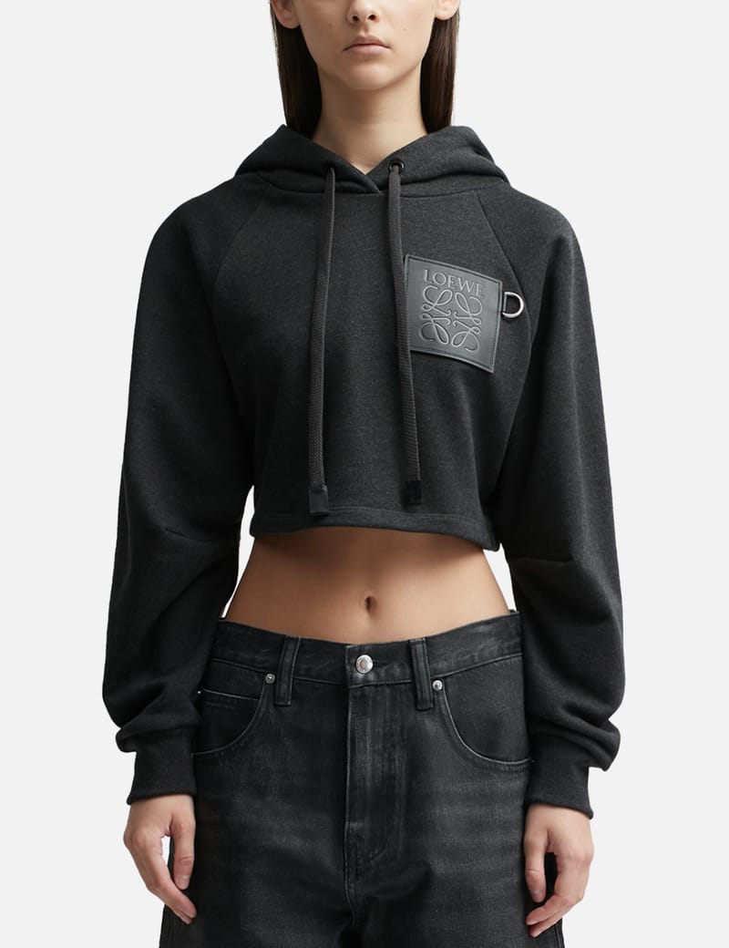 Cropped hot sale hoodie jacket