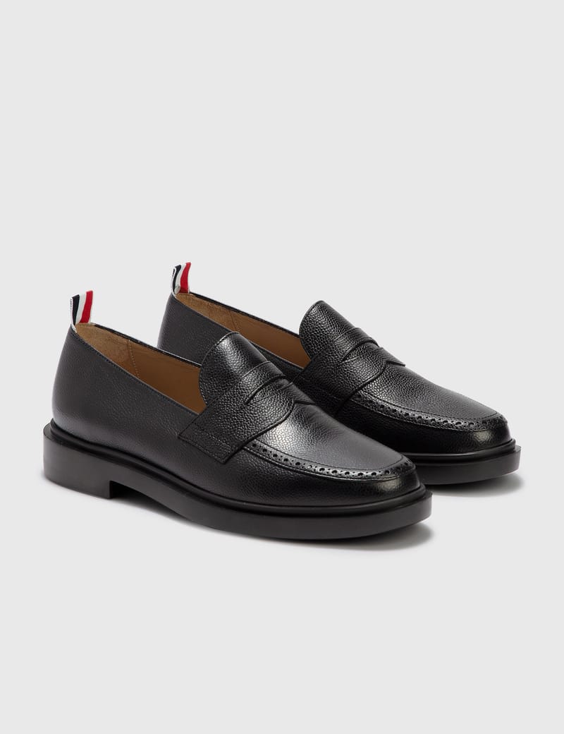 トム ブラウン - Penny Loafer W/ Tonal Lightweight Rubber