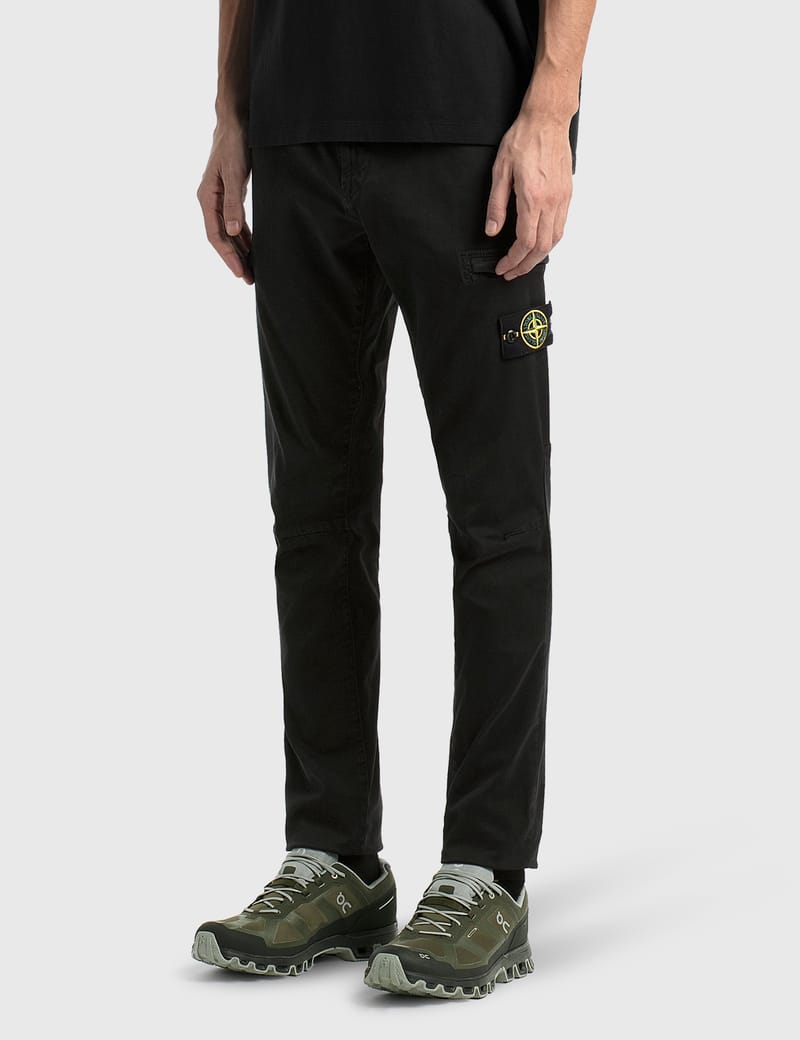 Stone Island - Slim Cotton Cargo Pants | HBX - Globally Curated