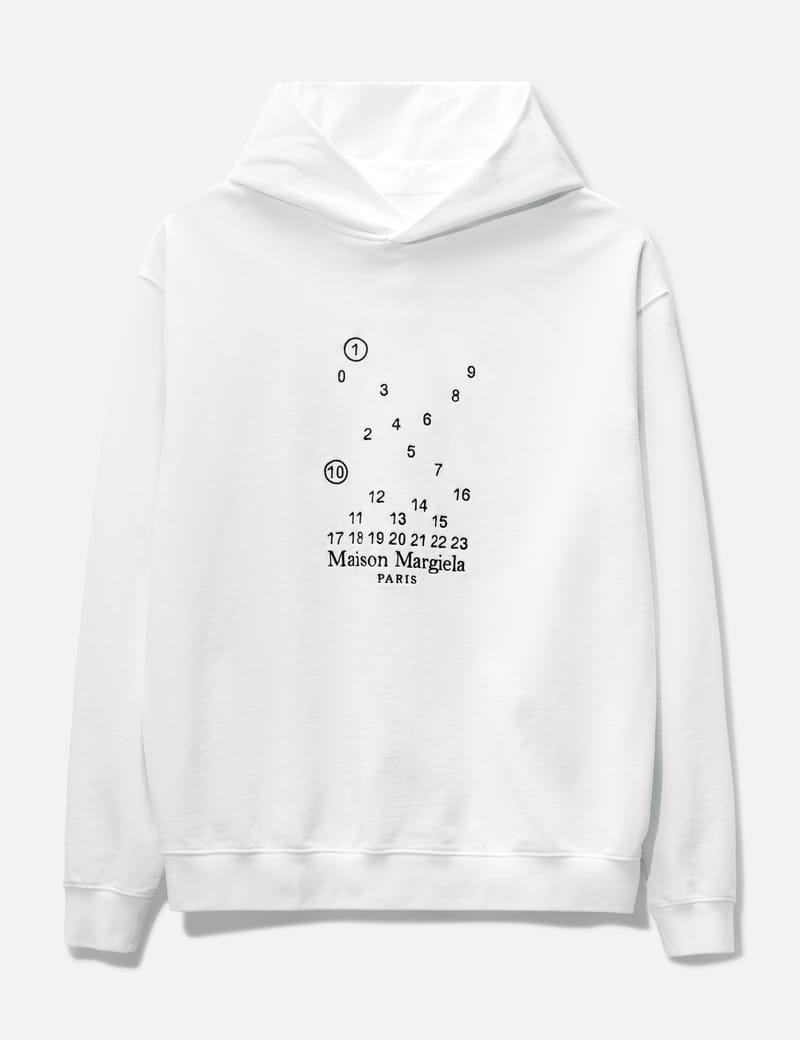 Maison Margiela Logo Hooded Sweatshirt HBX Globally Curated