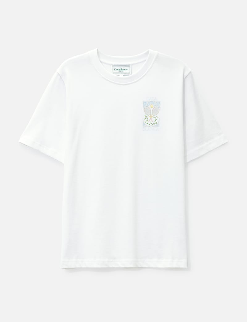 Casablanca - Unisex CUBAN COLLAR SHORT SLEEVE SHIRT | HBX Casablanca - Unisex CUBAN COLLAR SHORT SLEEVE SHIRT | HBX