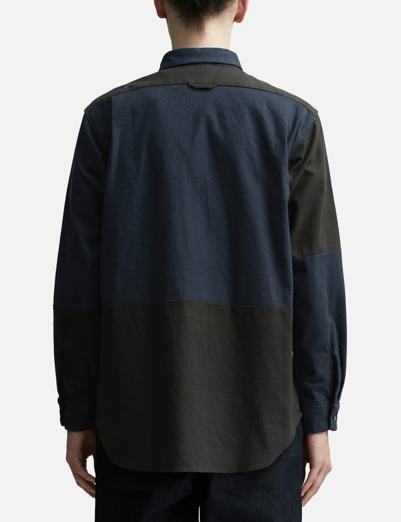 Engineered Garments - Combo Short Collar Shirt | HBX - Globally