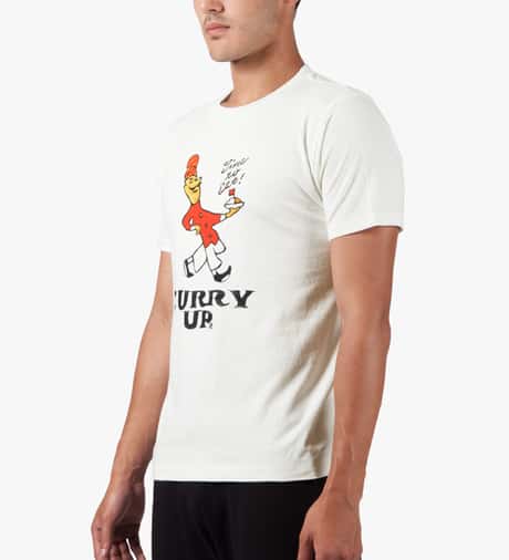 ヒューマンメイド - White Curry Up! T-Shirt | HBX ヒューマンメイド - White Curry Up! T-Shirt | HBX