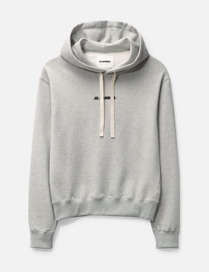 Jil Sander LOGO HOODIE HBX Globally Curated Fashion and