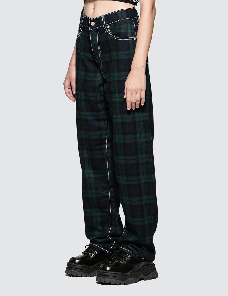 Eytys - Benz Tartan Jeans | HBX - Globally Curated Fashion and