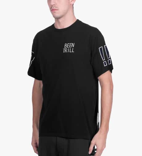 BEENTRILL■Green spray hashtag Oversifit T-shirt ■送料込 BEENTRILL□Green spray hashtag Oversifit T-shirt □送料込