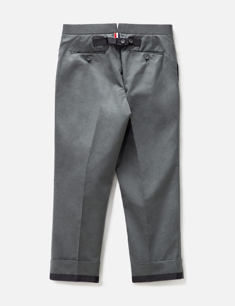 パンツ THOM BROWNE Woman Pants Grey FJQ001F00535 982 Twill Sack Trousers | Thom Browne