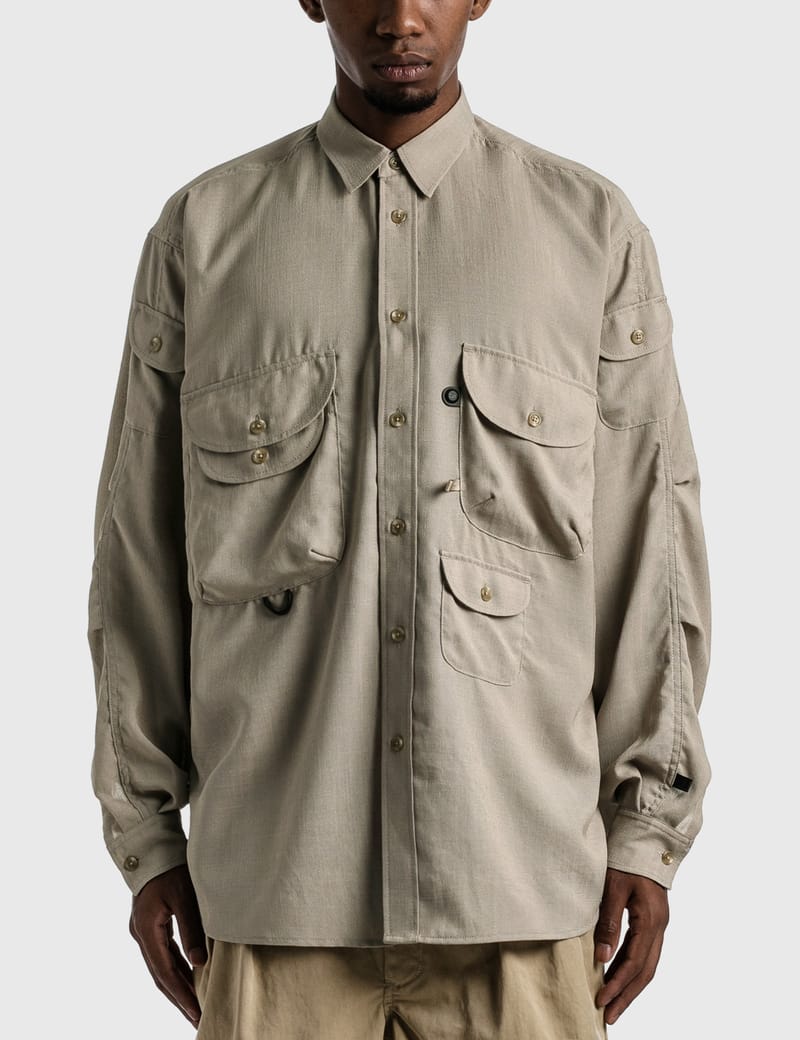 DAIWA PIER39 - Tech Bombay Safari Shirt | HBX - HYPEBEAST 為您搜羅