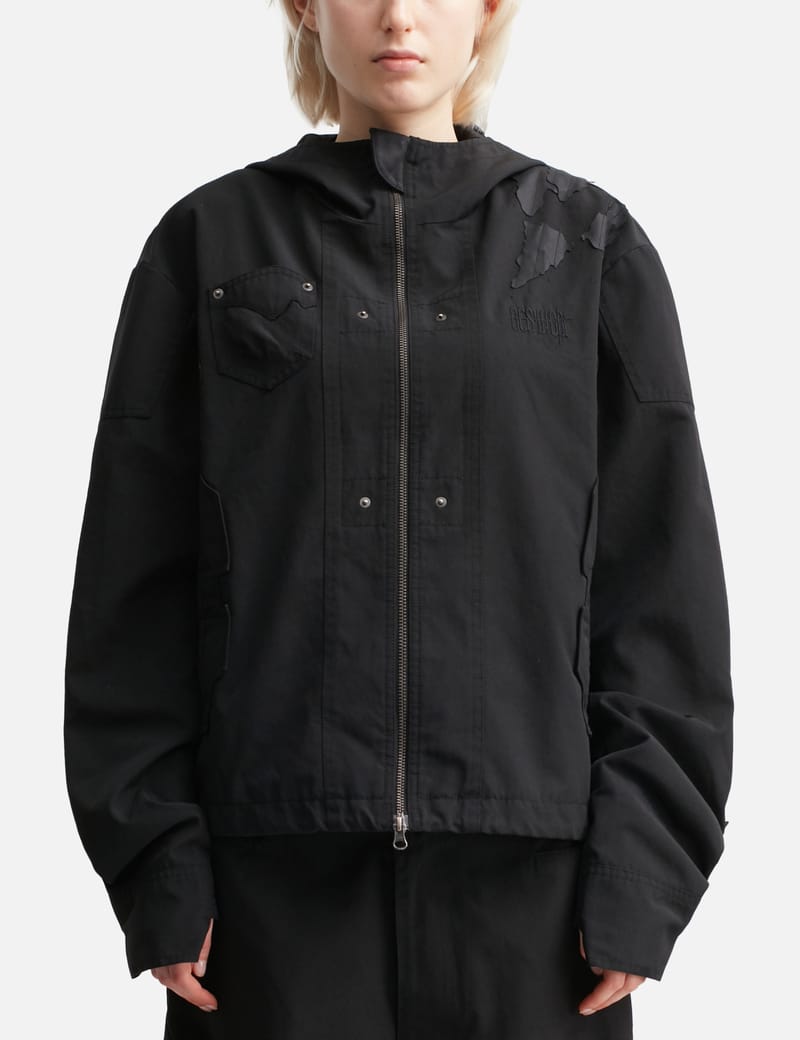 ジャケット・アウター AKM ZIP CARDIGAN BLACK 18391749_40716668_600.jpg