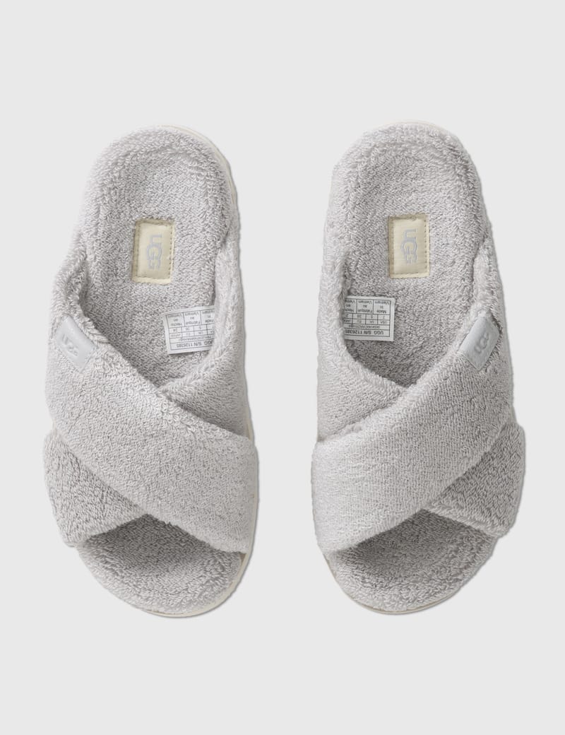 アグ ファズ シュガー テリー クロス スライド グレー UGG® 公式 アグ ファズ シュガー テリー クロス スライド グレー UGG® 公式