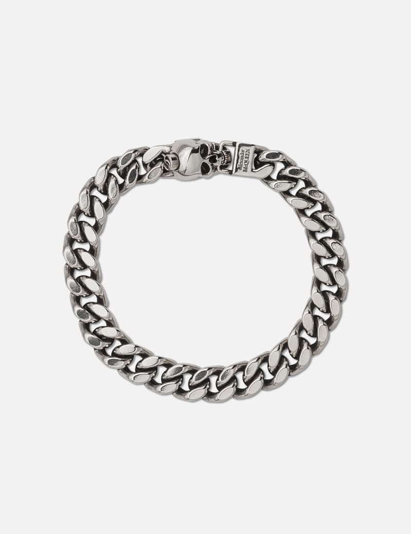 Alexander mcqueen skull bracelet on sale mens