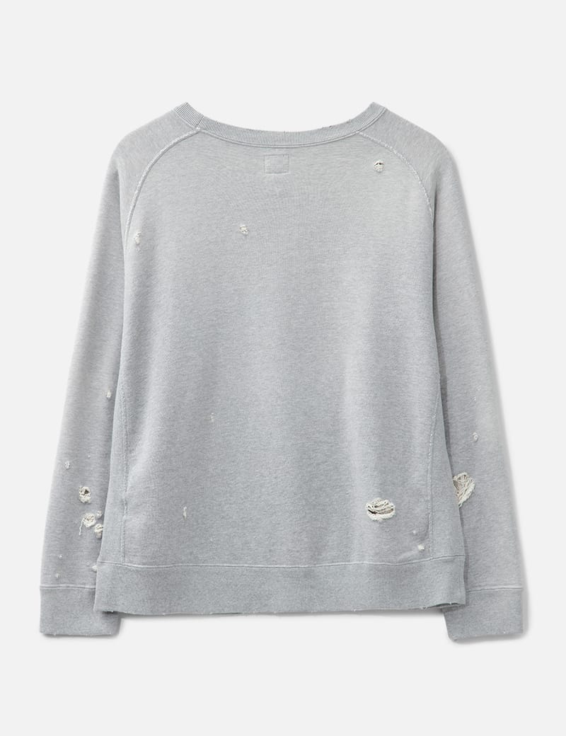 Needles Deconstructed Sweatshirt - Relaxed French-terry crew with