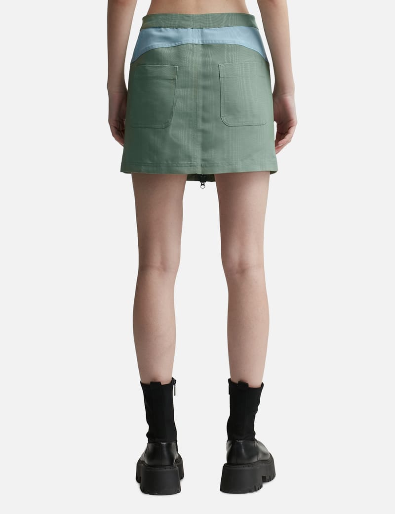 Brain Dead - Bungee Zip Mini Skirt | HBX - Globally Curated