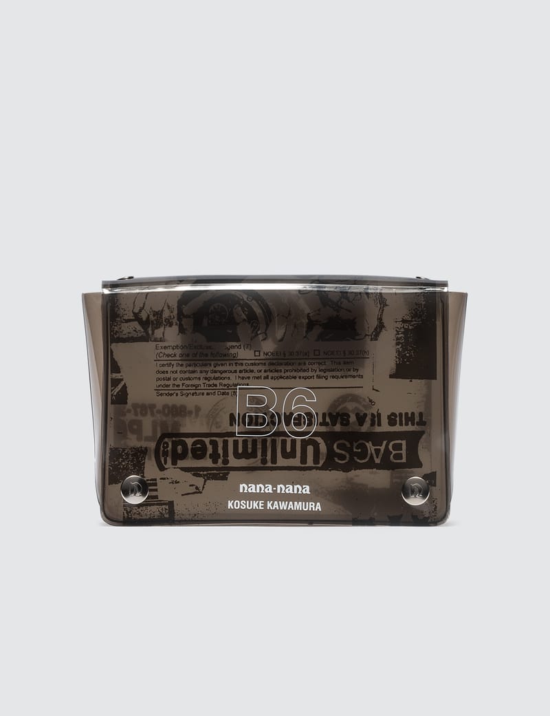 Nana-nana - PVC B6 Kosuke Kawamura Bag | HBX