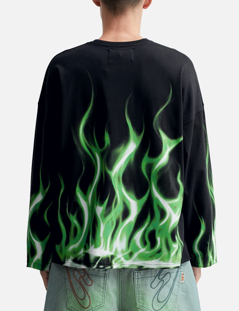 PDF LA FLAME LONGSLEEVE ロングカットソー PDF - LA Flame Longsleeve | HBX