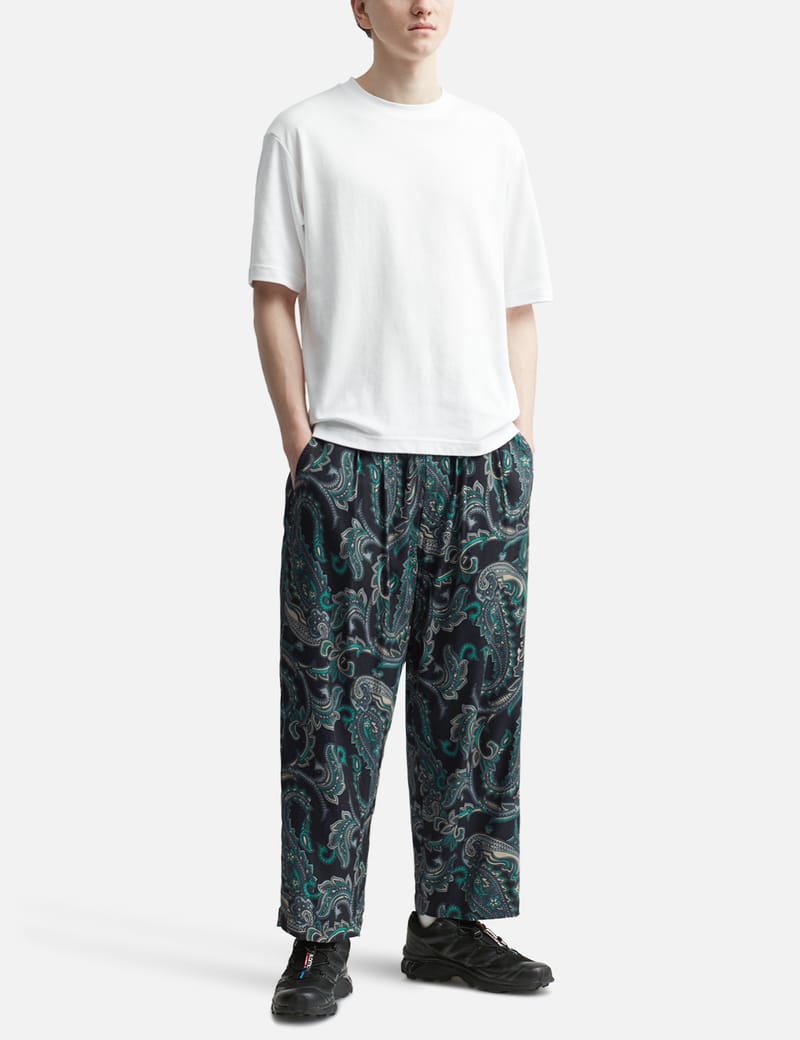 TIGHTBOOTH - Paisley Baggy Slacks | HBX - Globally Curated Fashion