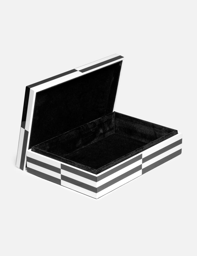 Jonathan Adler - Large OP Art Lacquer Box | HBX - Globally Curated