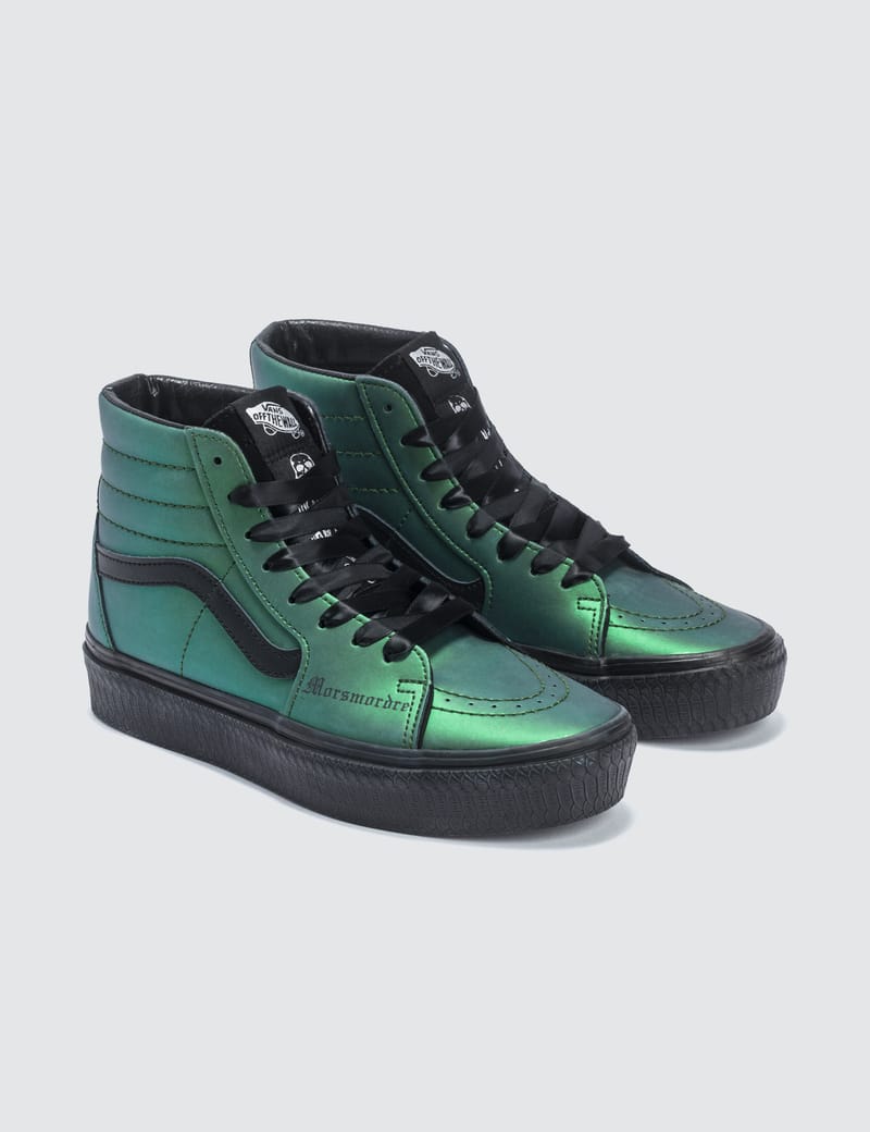 Vans x harry potter sk8 2024 hi dark arts platform skate shoe