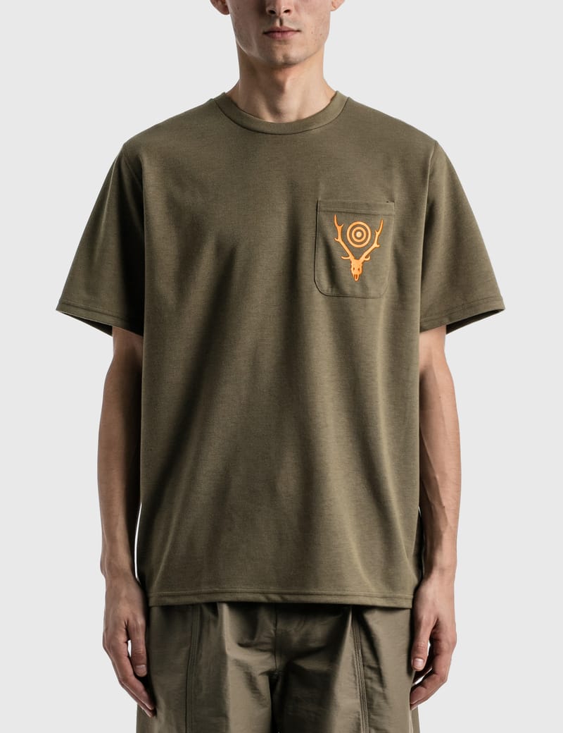 South2 West8 - Round Pocket T-shirt | HBX - Globally Curated ...