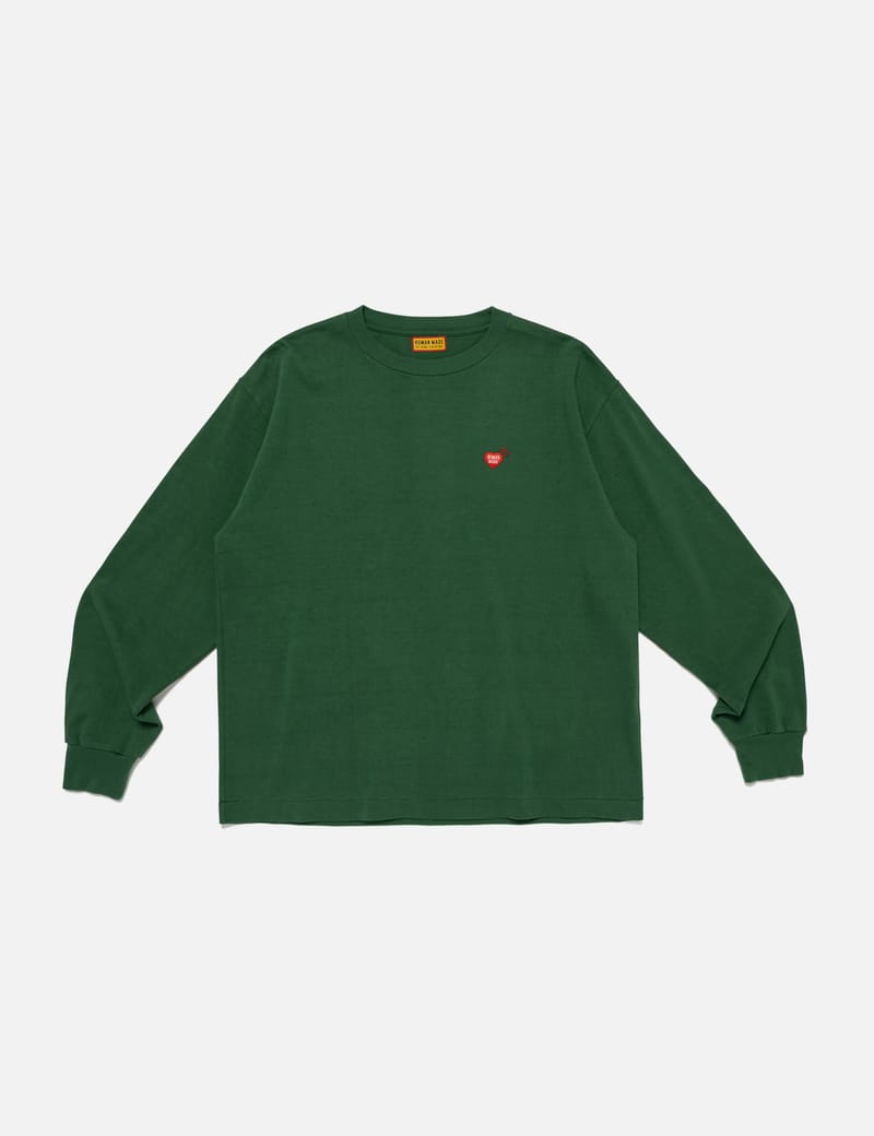 Human Made グラフィック ロングスリーブ Tシャツ - ハートロゴと背面