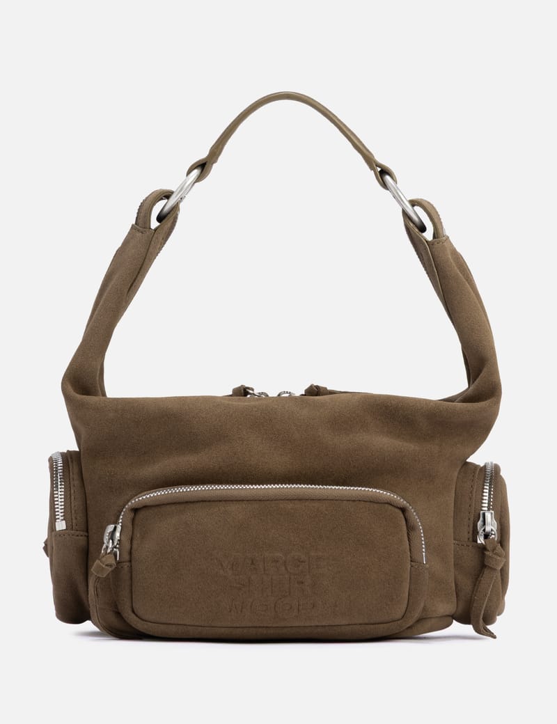 【MARGESHERWOOD】Soft Boston☆韓国 人気☆バッグ Margesherwood rectangular soft Boston bag black leather