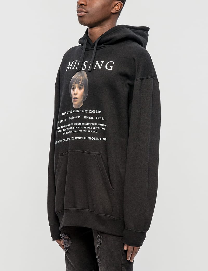 Ih Nom Uh Nit - Missing Hoodie | HBX - Globally Curated