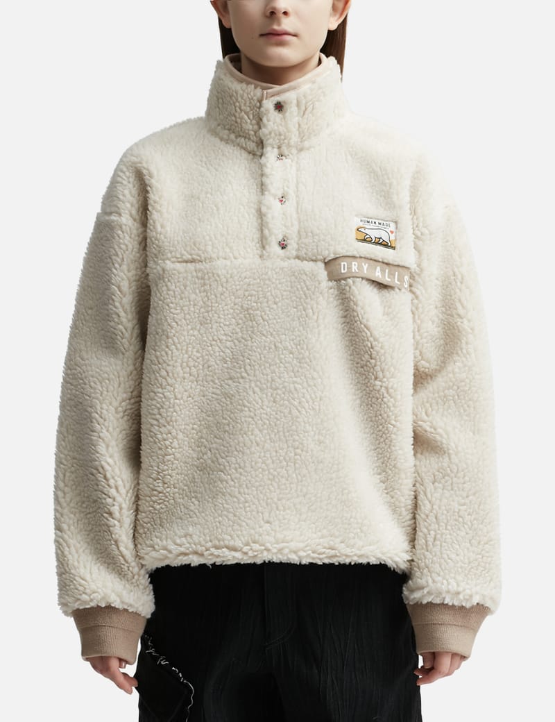【買い物】L size human made fleece jacket duck ブルゾン