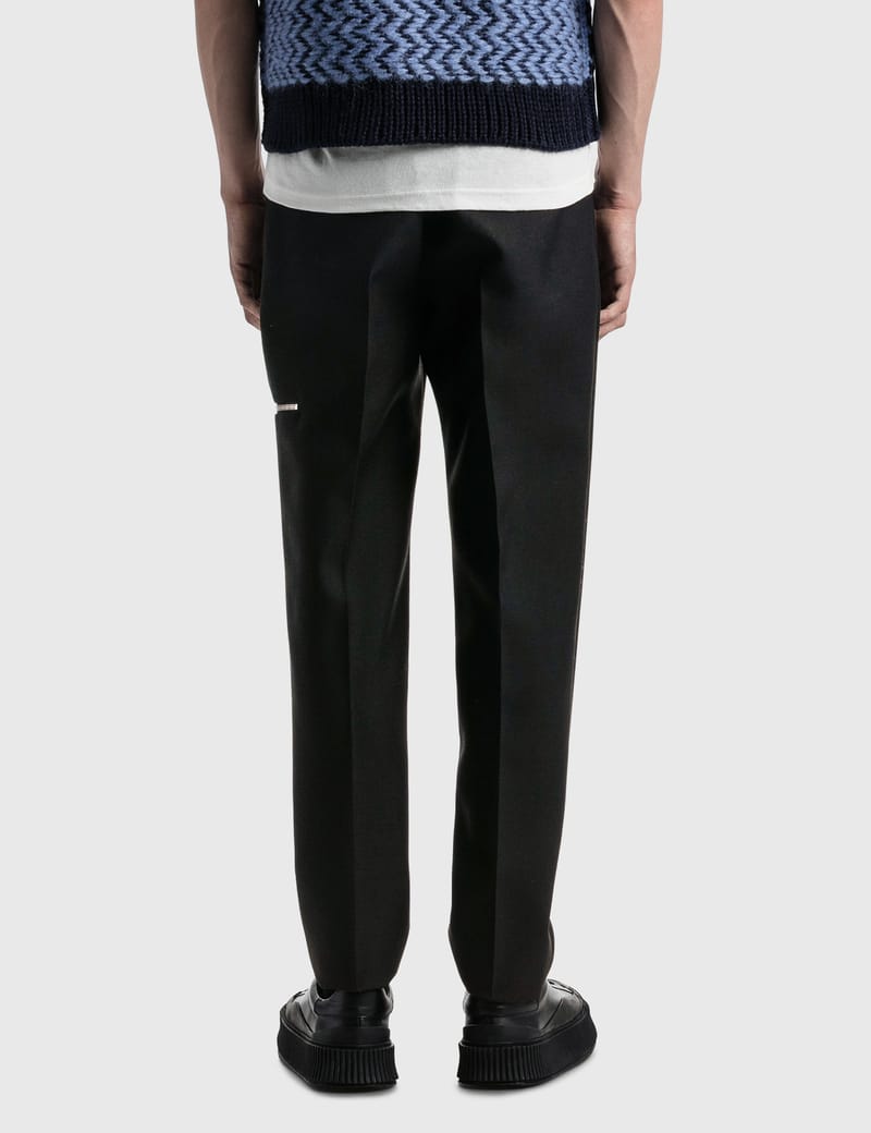 Jil Sander - Sharp Wool Serge Trousers | HBX - Globally Curated