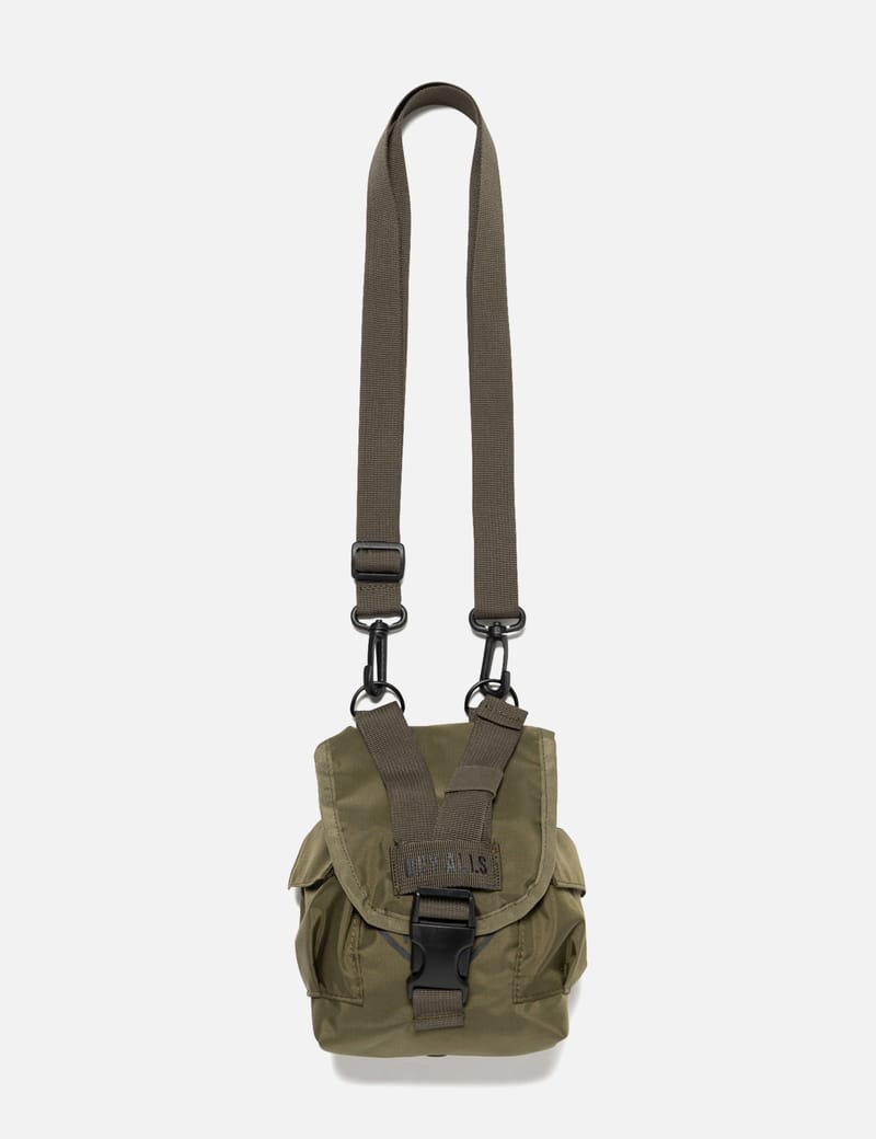 Human Made Hunting Backpack - rugged canvas pack with buckle flap