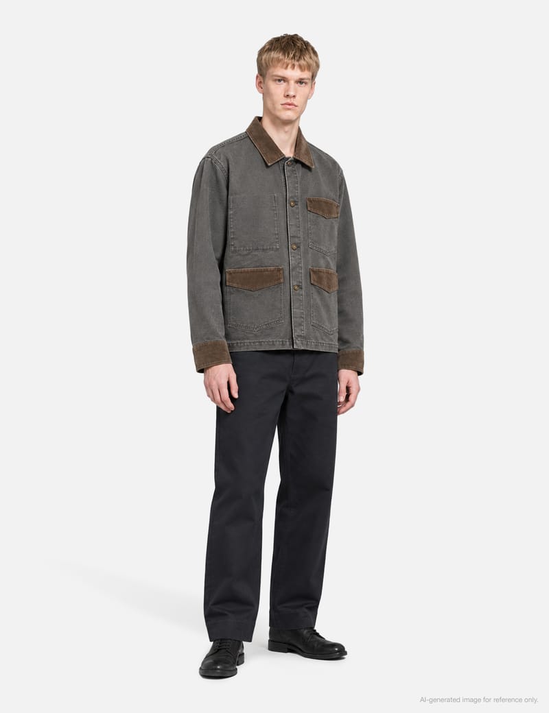 Unlikely Unlikely Time Travel Trucker Jacket Gray Denim - Classic