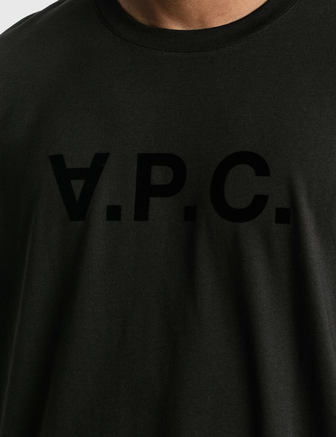 A.P.C. - Logo Jersey T-shirt | HBX - Globally Curated Fashion and ...
