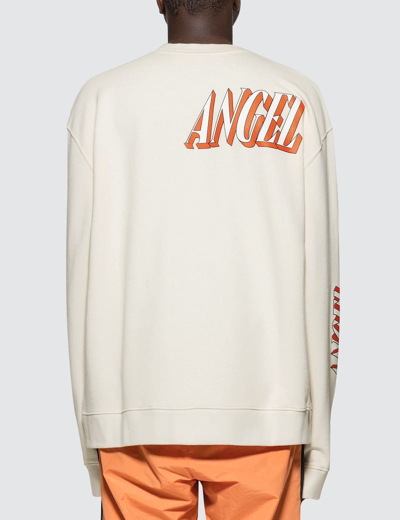 Heron preston sales angel sweatshirt