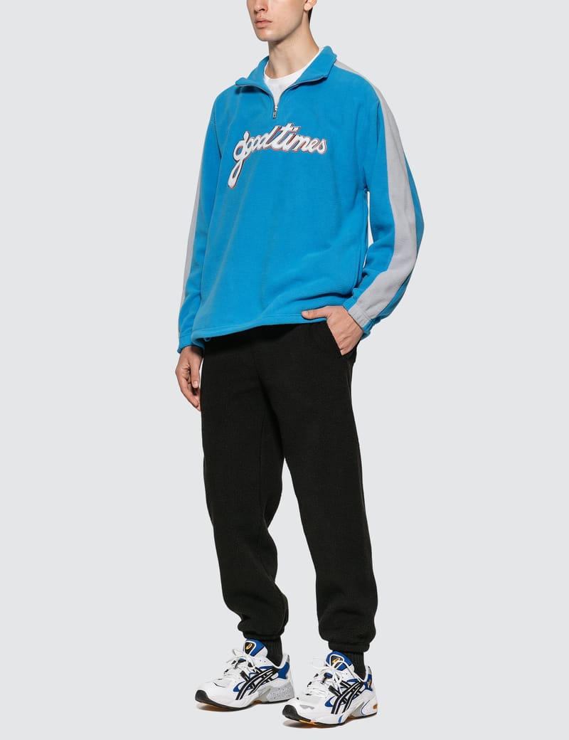 【HAVE A GOOD TIME】Good Time Half-Zip Fleece Have A Good Time - Good Times Half-zip Fleece Sweatshirt