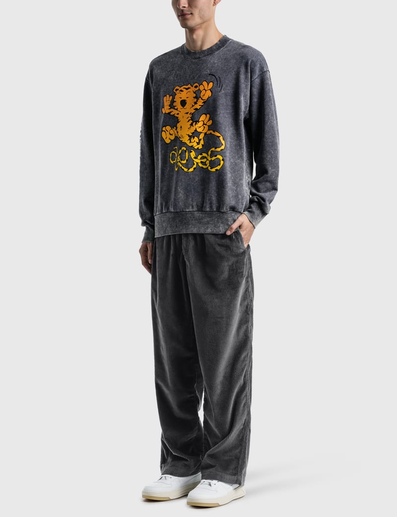 ARIES Flatulant Tiger Sweatshirt - Navy - TheRoom