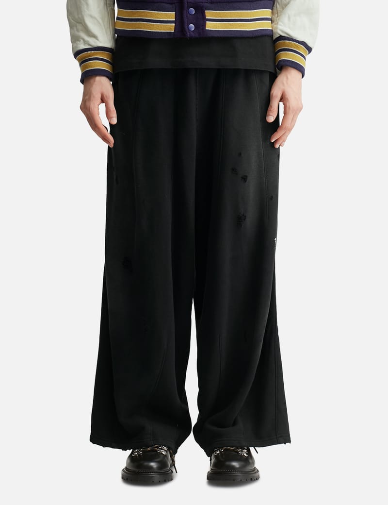 Needles Deconstructed H.D. Sweat Pant - relaxed cotton terry