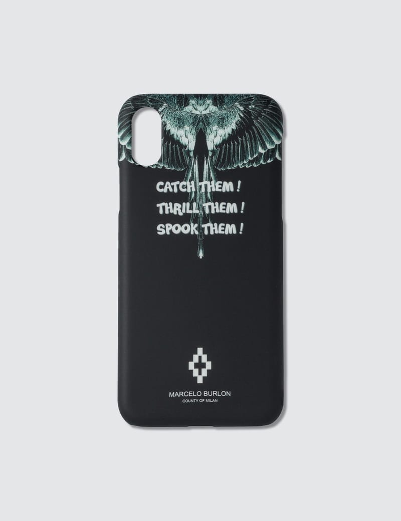Marcelo Burlon - Catch Them Wings Iphone X Case | HBX - Globally ...