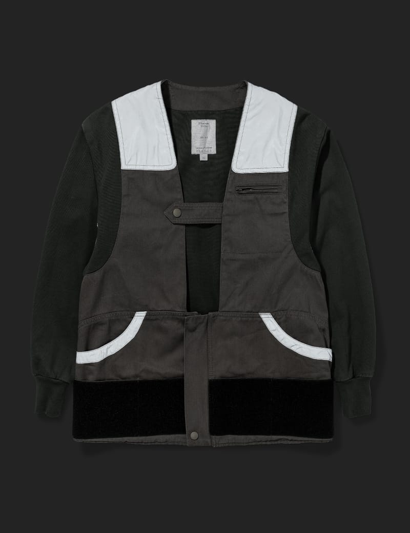 GOSHA RUBCHINSKIY 3M MILITARY VEST JACKET